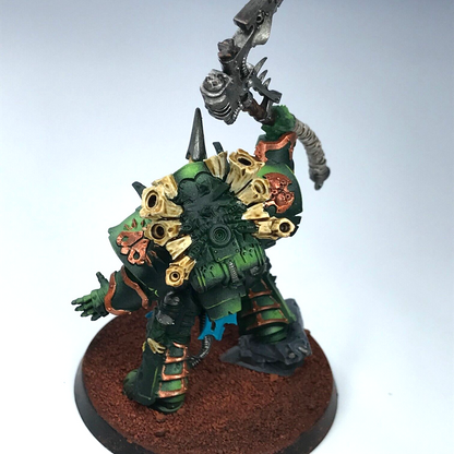 Typhus Herald of the Plague Death Guard Chaos - Painted - Warhammer 40K C544