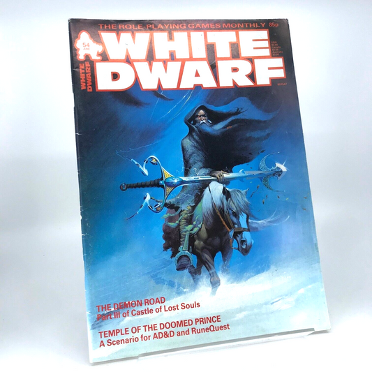 White Dwarf 54 Magazine Games Workshop Warhammer Fantasy 40,000 40K M205