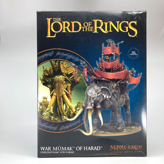 War Mumak of Harad - Unbuilt - LOTR Warhammer Lord of the Rings Games Workshop