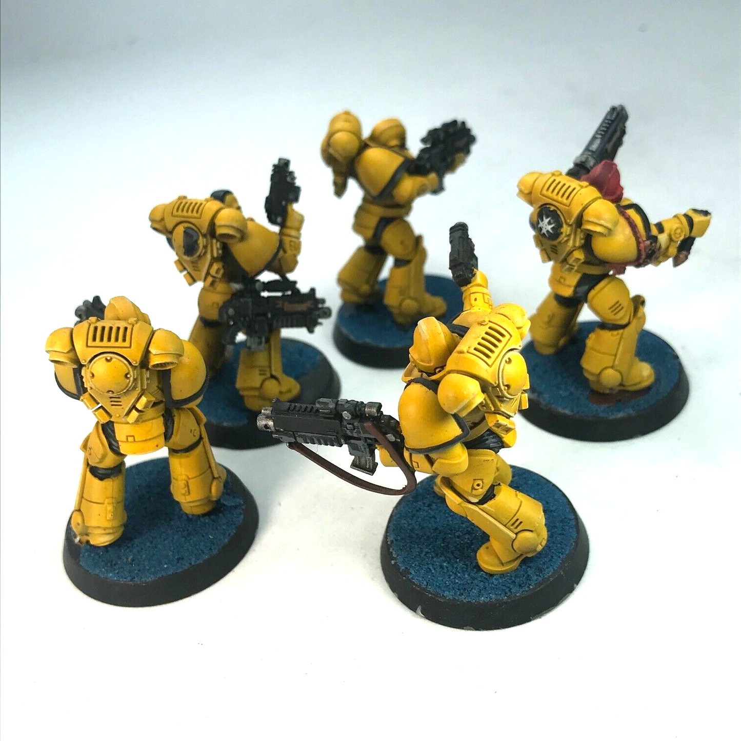 Space Marine Intercessors (missing sword) - Painted - Warhammer 40K C2057