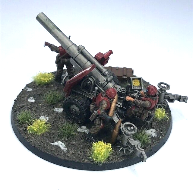 Bombast Field Gun Astra Militarum Warhammer 40K Games Workshop Painted