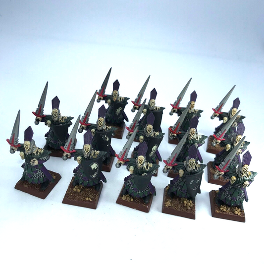 Classic Dark Elf Elves Warrior Regiment - Games Workshop Warhammer Fantasy C200