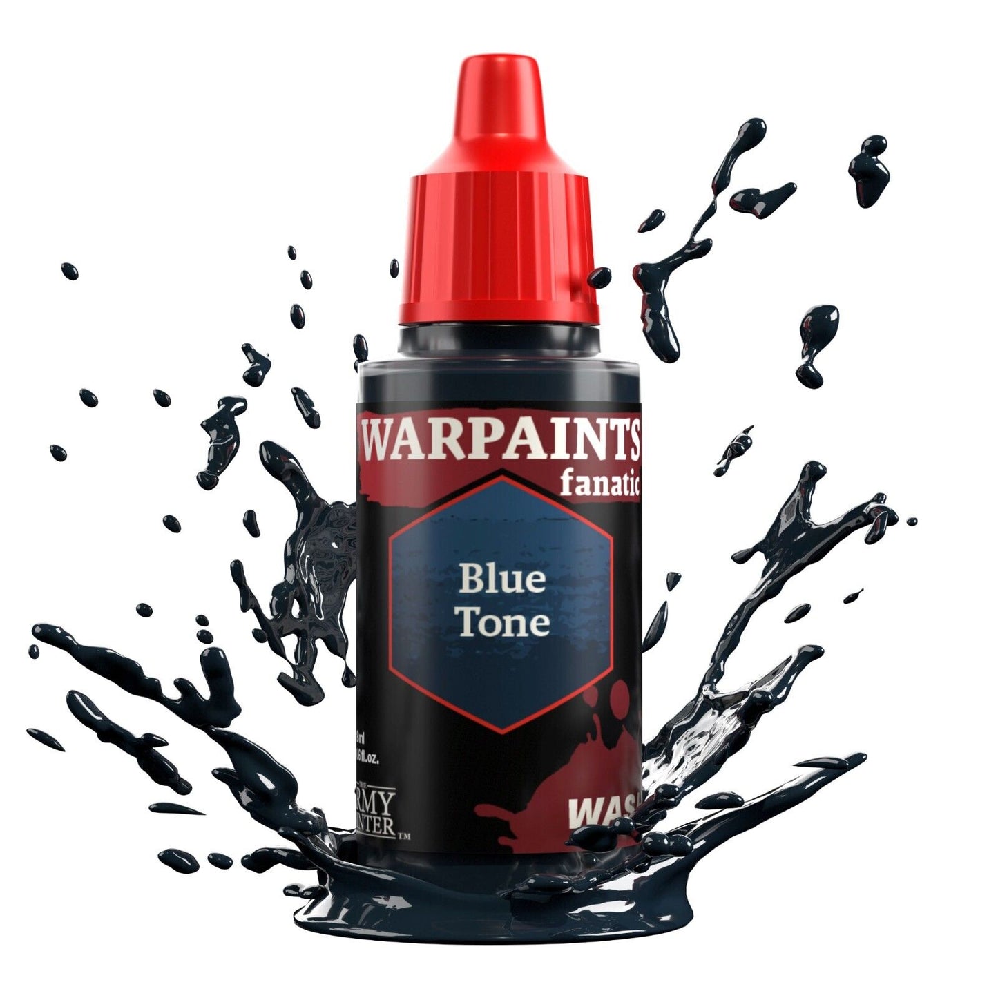 Blue Tone Paint - Warpaints Fanatic Wash 18ml - The Army Painter