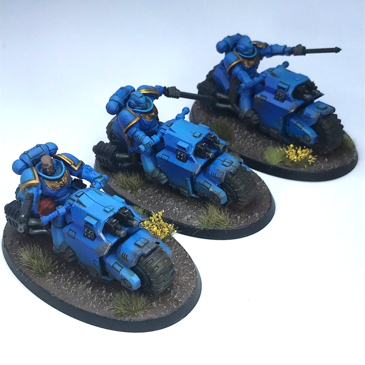 Primaris Outriders Space Marine - Painted - Warhammer 40K C3278