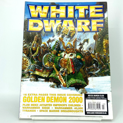White Dwarf 255 Magazine Games Workshop Warhammer Fantasy 40,000 40K M1434