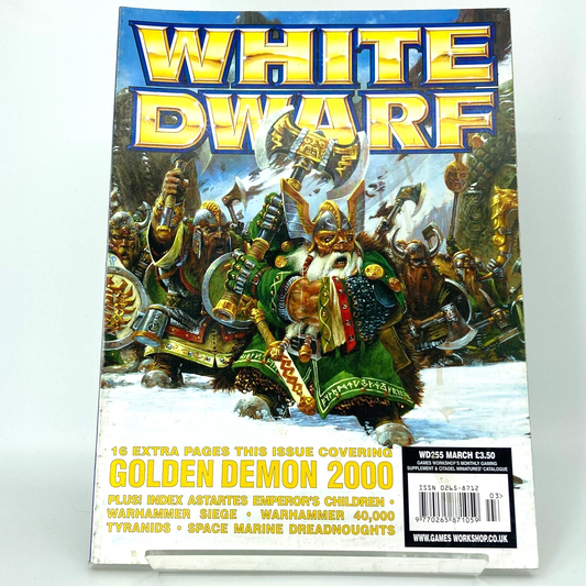 White Dwarf 255 Magazine Games Workshop Warhammer Fantasy 40,000 40K M1434
