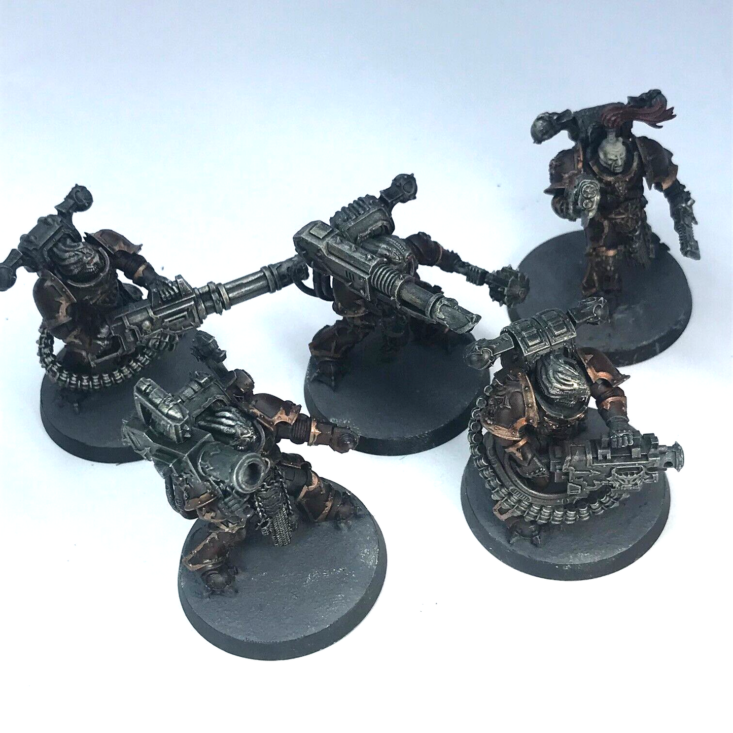 Chaos Space Marines Havocs Support Squad - Painted - Warhammer 40K C1660