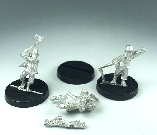 Metal Hobbit Militia Trio - LOTR / Warhammer / Lord of the Rings X189