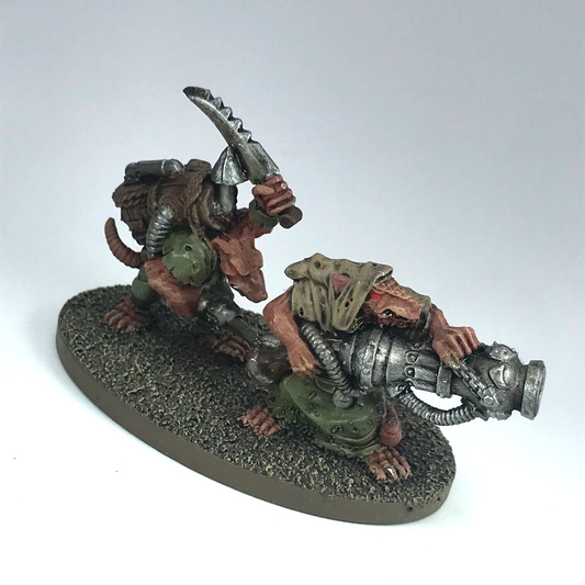 Skaven Warpfire Thrower Team Warhammer Fantasy Games Workshop Metal X2636