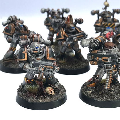 Iron Warriors Tactical Squad Space Marines - Painted - Warhammer 40K GW C3159