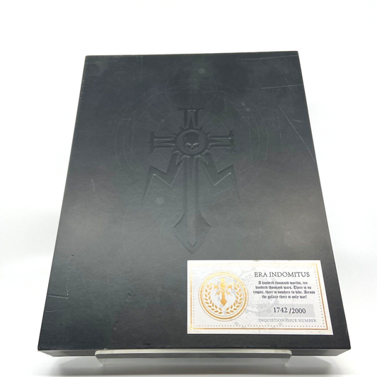 Era Indomitus Collectors Edition Hardback Serialised  - Warhammer 40K GW M550