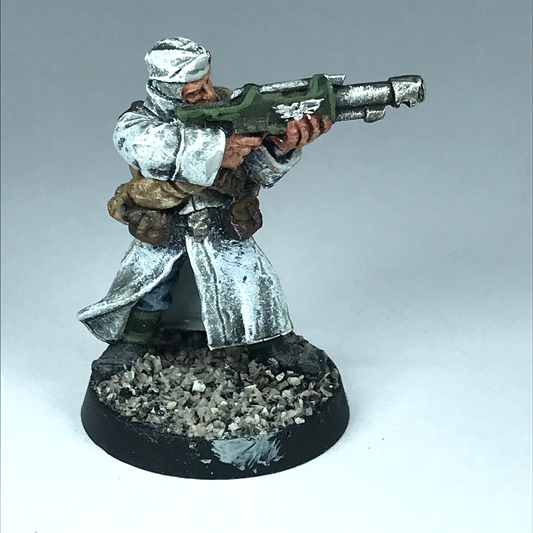 Metal Valhallan Ice Warrior Rifleman Imperial Guard - Warhammer 40K X9536