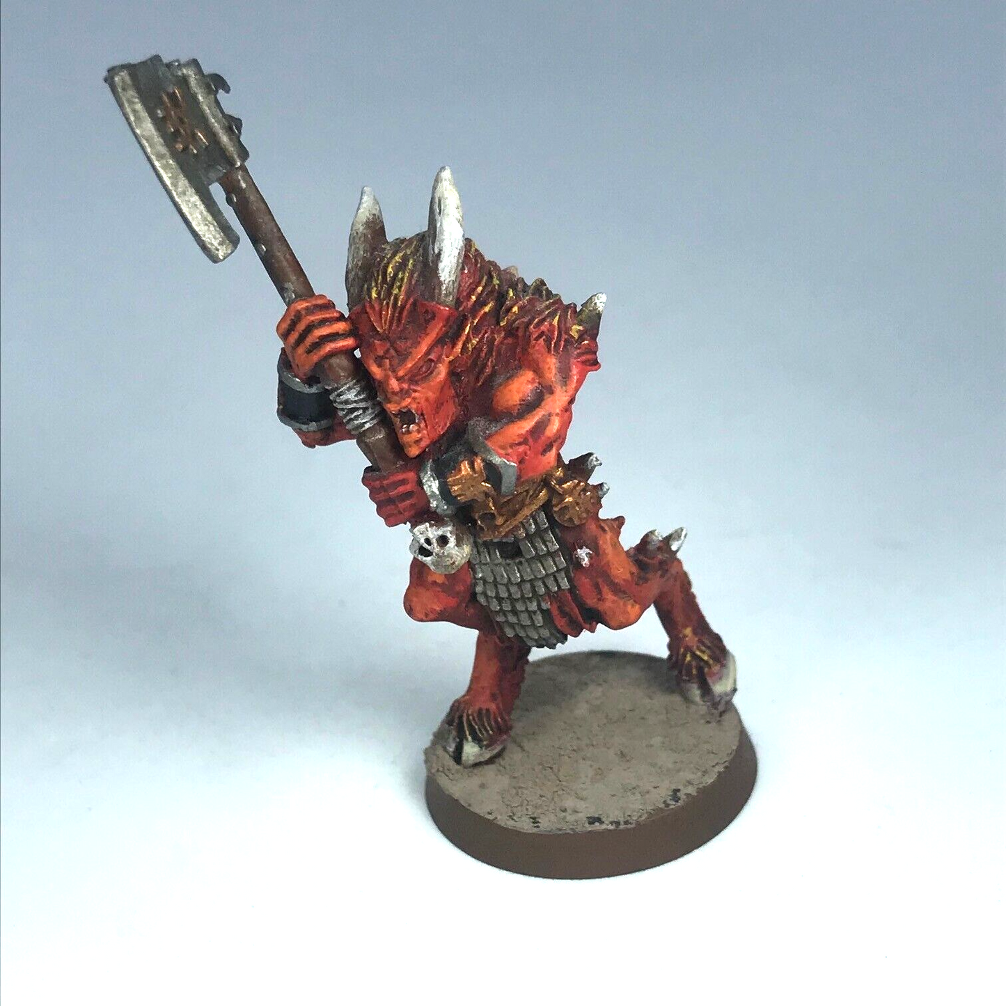 Metal Chaos Bloodletters of Khorne - Painted - Warhammer Sigmar X9622