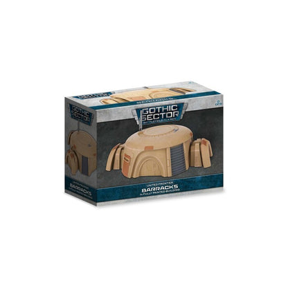 United Frontier Barracks - Painted 1:56 Terrain - Brand New Gothic Sector