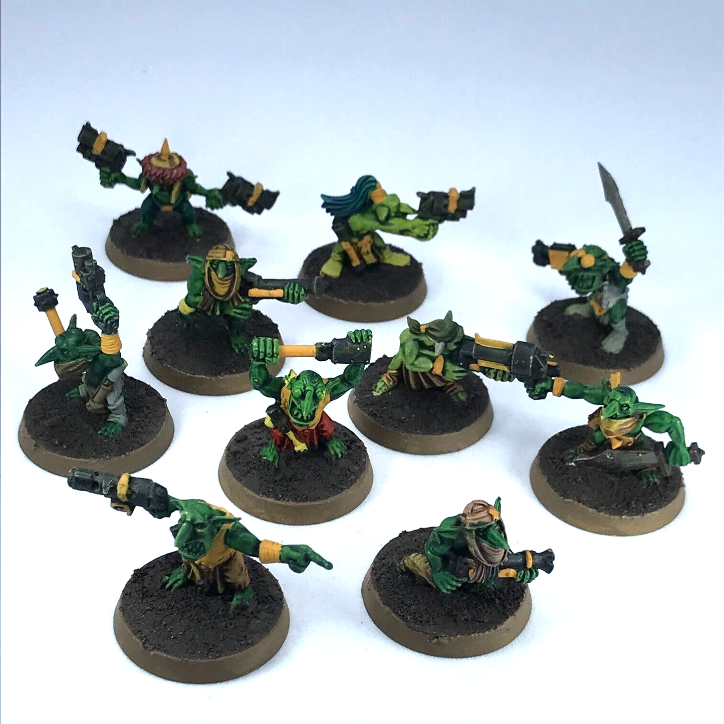 Ork Gretchin Mob Squad Space Orks - Painted - Warhammer 40K Games Workshop C3893