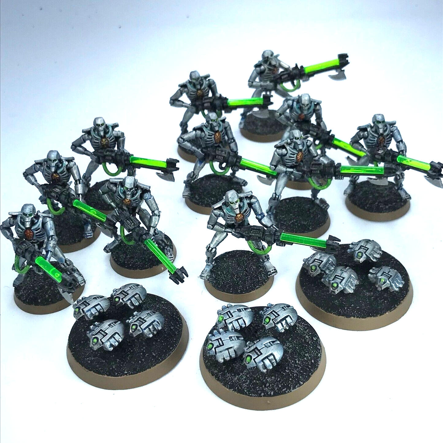 Necron Warriors Necrons - Painted - Warhammer 40K C3788