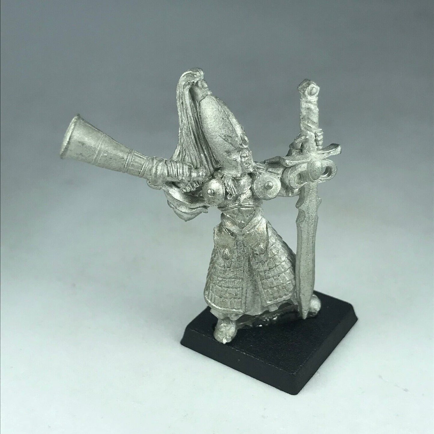 Metal High Elves Elf Swordmaster Musician Command - Warhammer Fantasy X4128