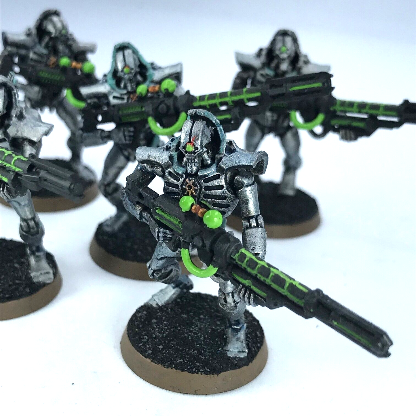 Necron Deathmark Squad Necrons - Painted - Warhammer 40K C3779