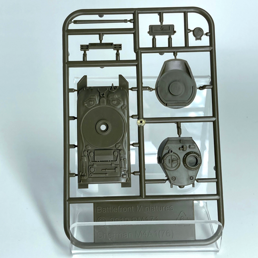 M4 Sherman: M4A1 76 Upgrade Sprue (Late War) - American - Flames of War C530