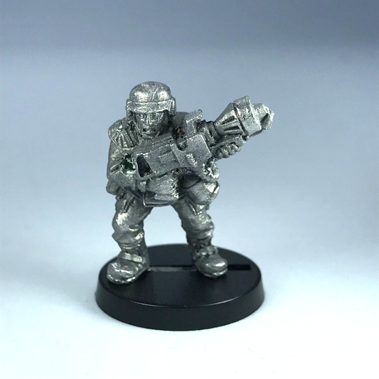 Classic Cadian Shock Troop With Flamethrower Imperial Guard Warhammer 40K X12331