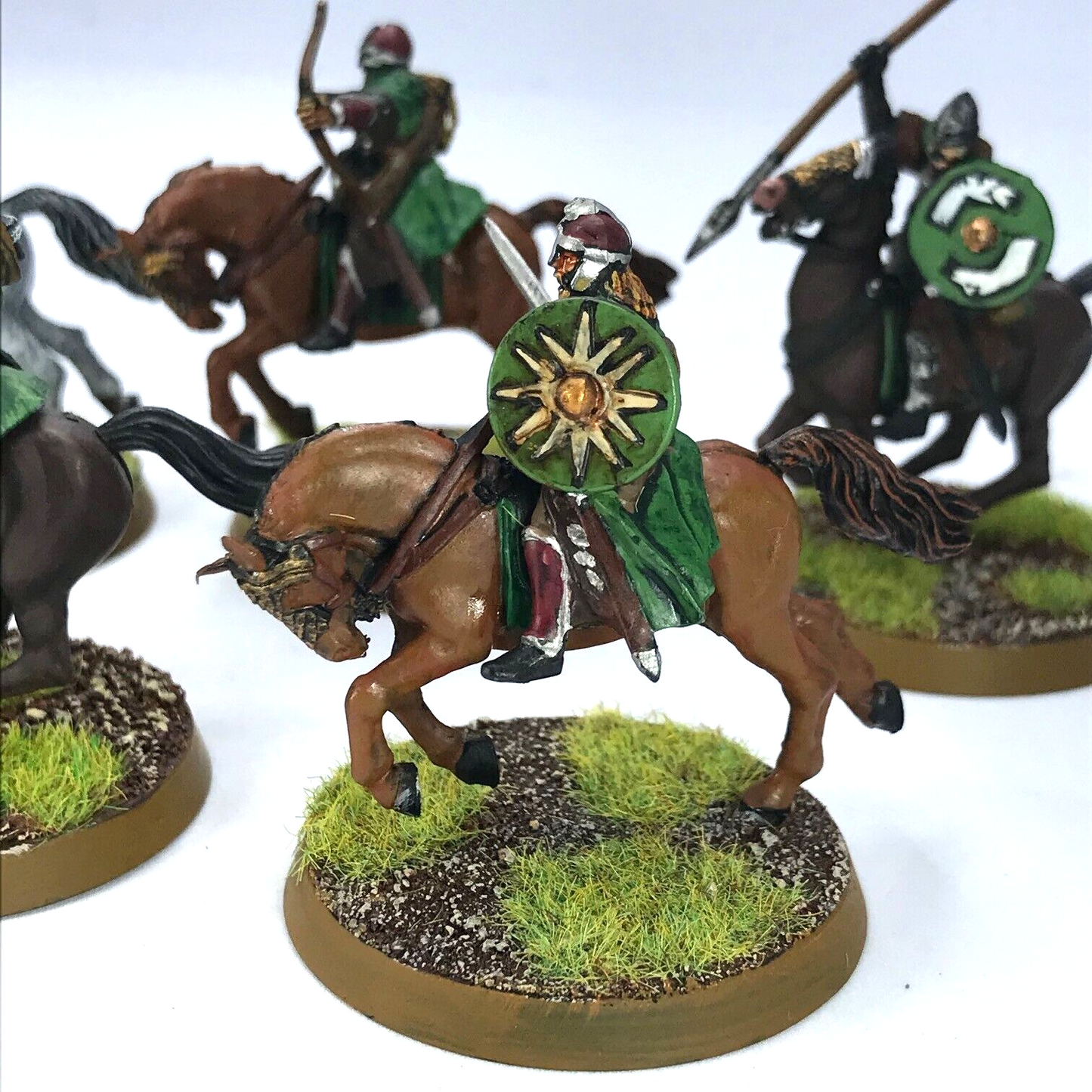 Riders of Rohan Warriors - Painted - LOTR / Warhammer / Lord of the Rings C2724