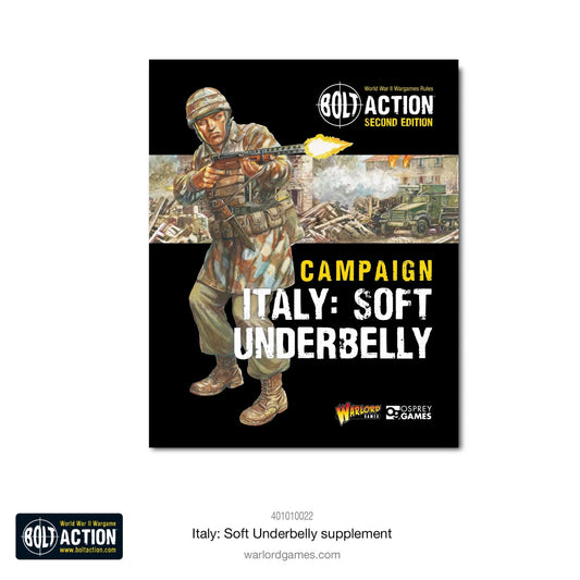 Campaign Italy Soft Underbelly - Brand New Warlord Games Bolt Action Miniatures