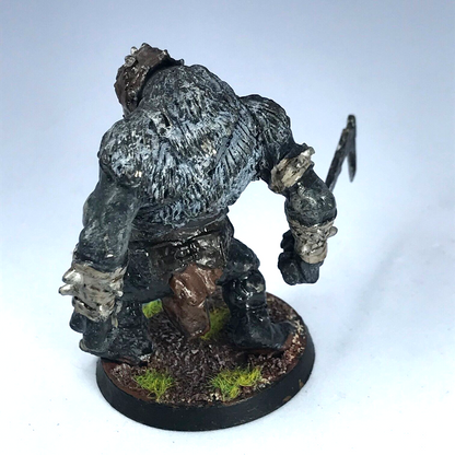 Hill Troll Chieftain Buhrdur - LOTR Warhammer / Lord of the Rings Painted Metal