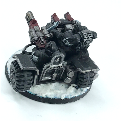 Dark Angels Ravenwing Attack Bike - Warhammer 40K Painted Games Workshop C2657