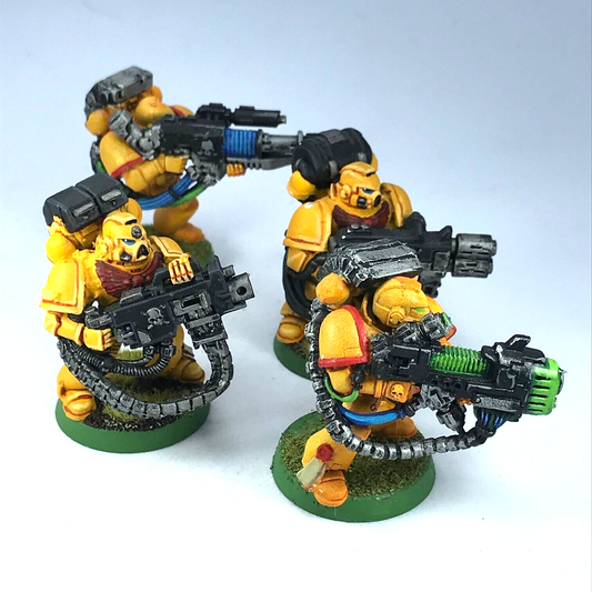 Imperial Fist Devastator Squad Space Marine - Painted - Warhammer 40K C3440