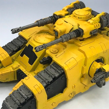 Imperial Fists Sicaran Battle Tank Squad Space Marines - Warhammer Horus Heresy