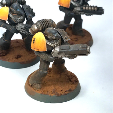 Imperial Fists Marine Squad Horus Heresy - Painted - Warhammer 30K 40K C3792