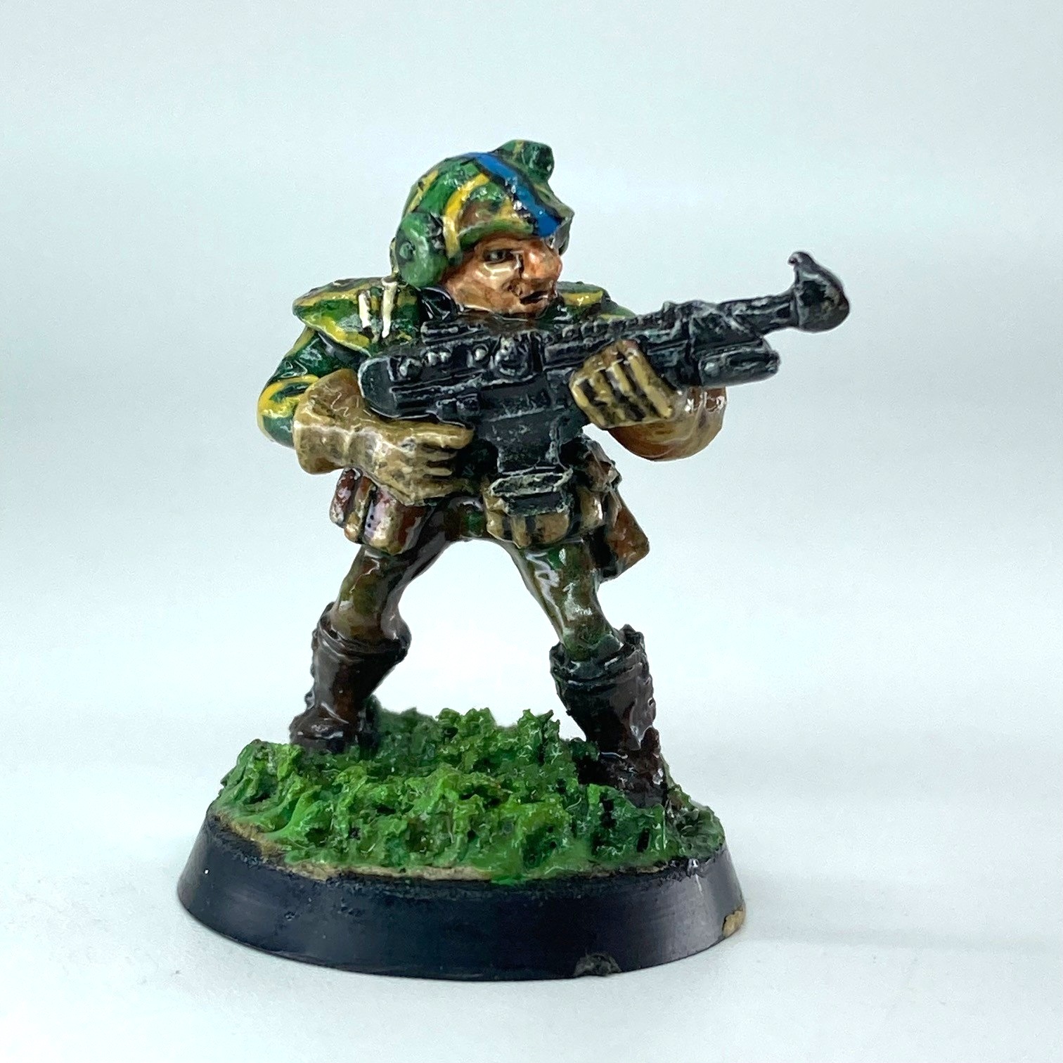 Imperial guardsmen - rogue trader - 1989 warhammer 40k classic metal x12937