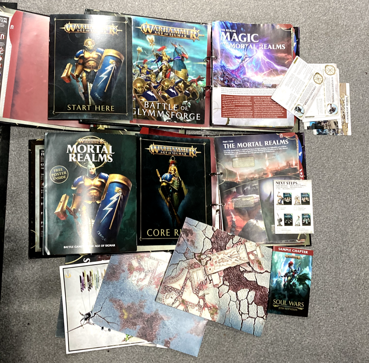 Stormcast Eternals Binder Folder Magazine Book Bundle - Warhammer Age of Sigmar