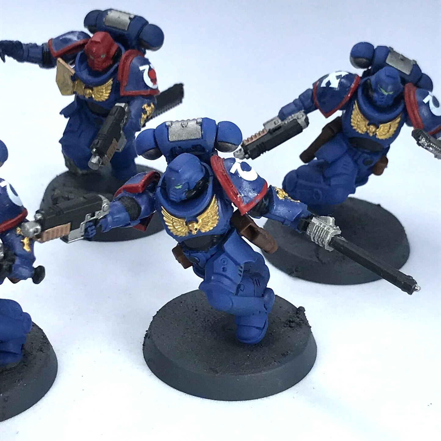 Assault Intercessors Ultramarines Space Marines - Painted Warhammer 40K C378