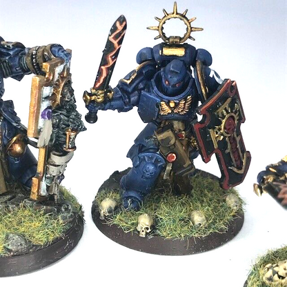 Bladeguard Veterans Ultramarines Space Marines - Painted - Warhammer 40K C4062