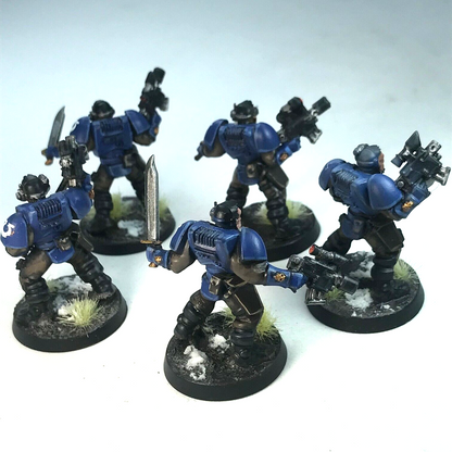 Space Marine Scout Squad - Painted - Warhammer 40K C1230