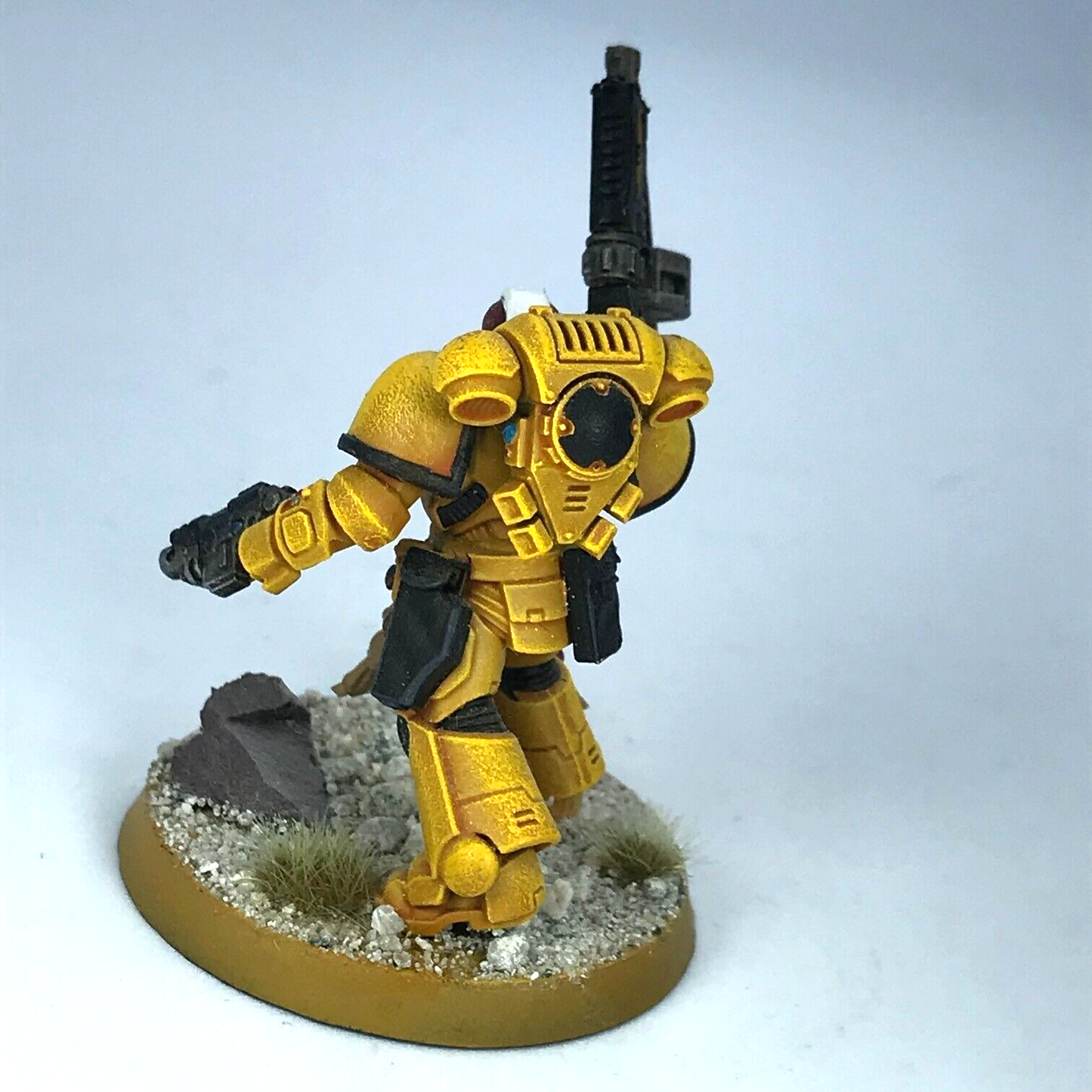 Imperial Fist Primaris Space Marines Lieutenant - Painted - Warhammer 40K X265