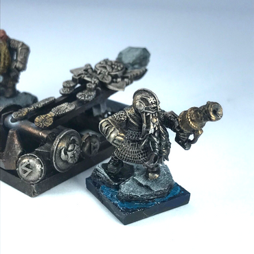 Custom Dwarf Grudge Thrower Catapult - Painted - Warhammer Fantasy