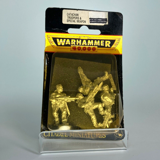 Catachan Jungle Fighters - Imperial Guard  - Sealed - Warhammer 40K Metal C2723