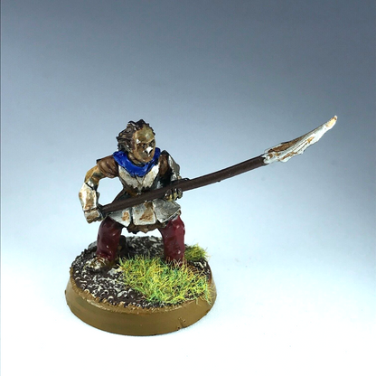 Metal Mordor Orc Warrior LOTR - Painted - Warhammer / Lord of the Rings X12645