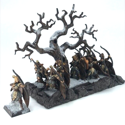 Wood Elves Elf Glade Guard Regiment & Tray - Warhammer Fantasy C5067