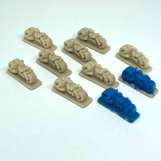 Ork Attack Bikers - Orks - OOP Epic Armageddon Warhammer Games Workshop X9860