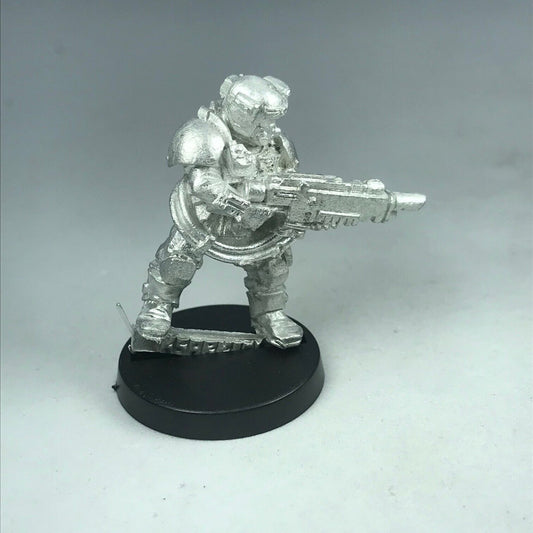 Metal Imperial Guard Kasrkin Stormtrooper Rifleman - Warhammer 40K X8272