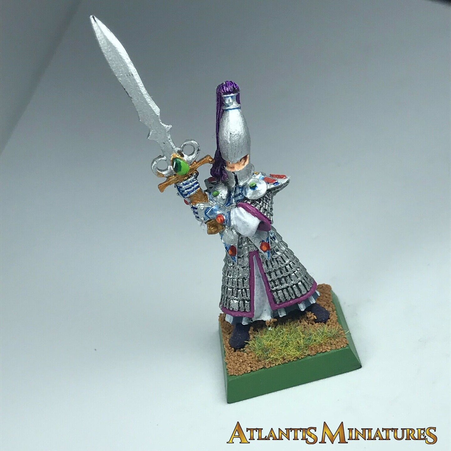 Metal Painted Swordmaster of Hoeth High Elf Elves Warhammer Age of Sigmar X2912