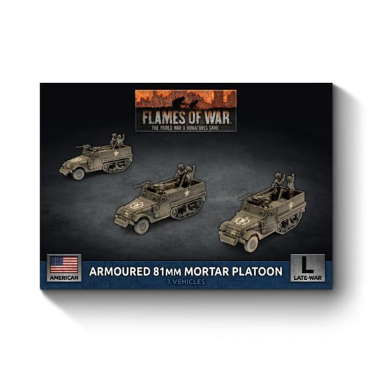 Armoured 81mm Mortar Platoon - Late-War - Brand New - Flames of War
