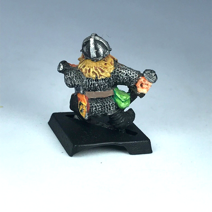 Classic Metal Dwarf Marauder Armoured Warrior - Warhammer Citadel Fantasy X4028