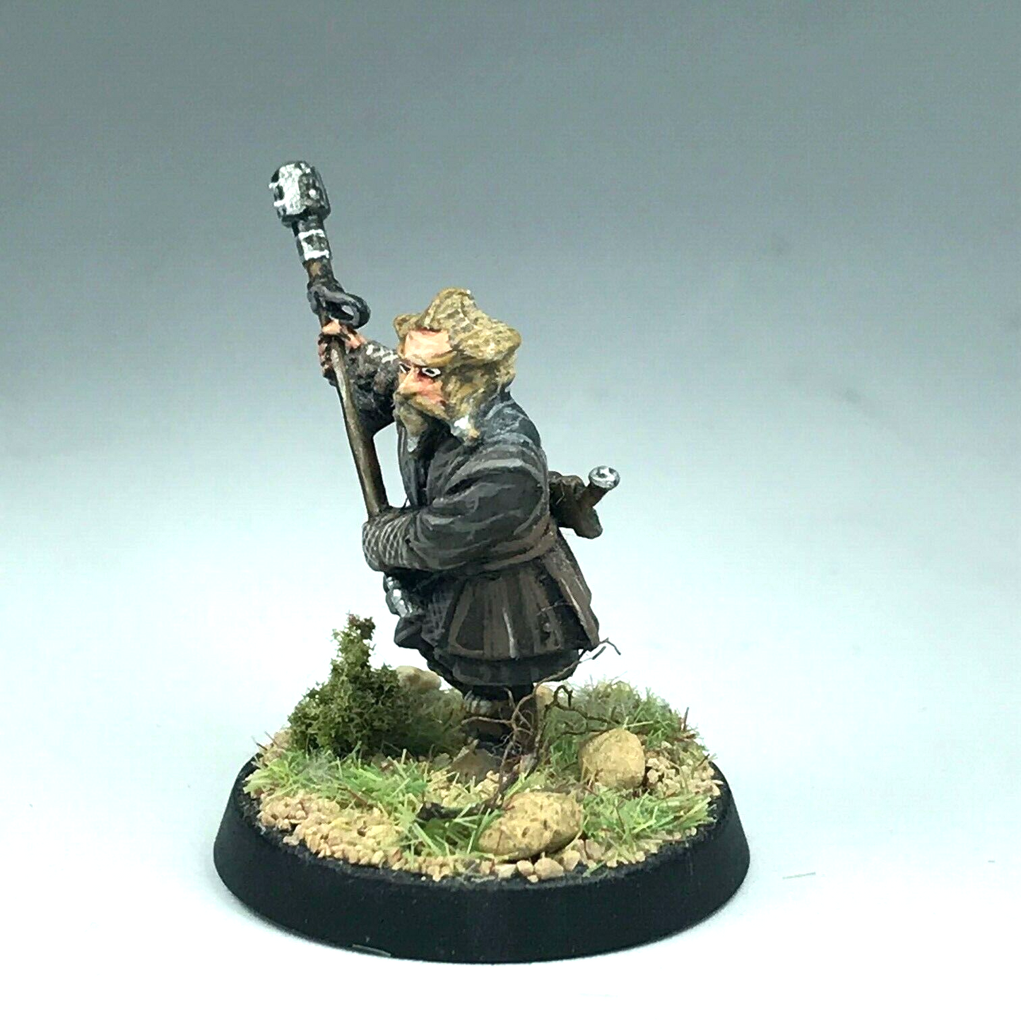 The Hobbit Dwarf Character Painted Plastic - Warhammer / Lord of the Rings X7166