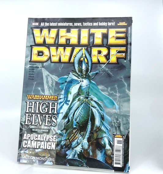 White Dwarf 335 Magazine Games Workshop Warhammer Fantasy 40,000 40K M222