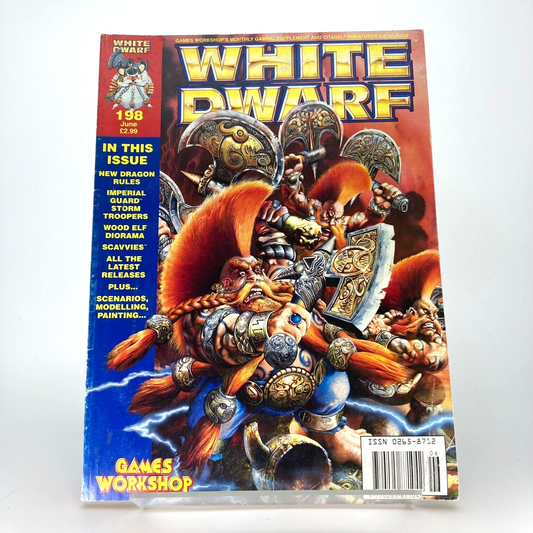 White Dwarf 198 Magazine Games Workshop Warhammer Fantasy 40,000 40K M1069