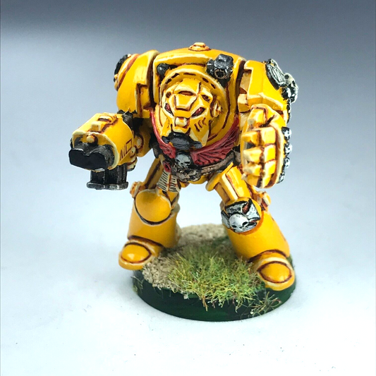 Metal Imperial Fist Terminator Space Marines - Painted - Warhammer 40K X10784